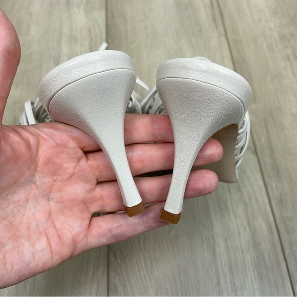 A’mmonde Atelier Aria 75 Multi Strap in Ivory - Picture 8 of 10